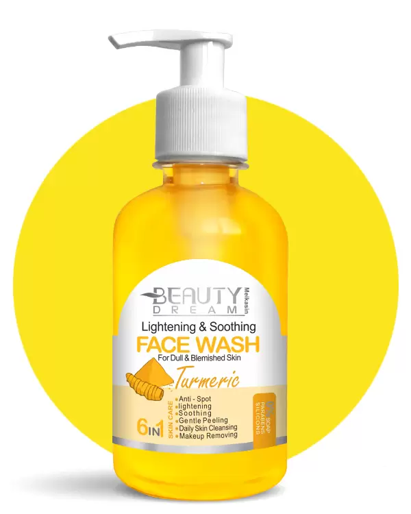 ژل شستشوی (فیس واش) زرد چوبه نیاسین آمید - 250 میل - Lightening  Soothing