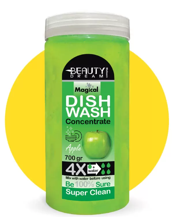 کنستانتره مایع ظرف (1به4) با رایحه ی سیب 700 گرم